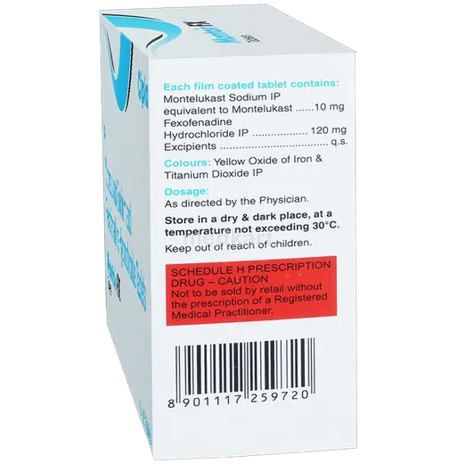 montair fx tablet 15's